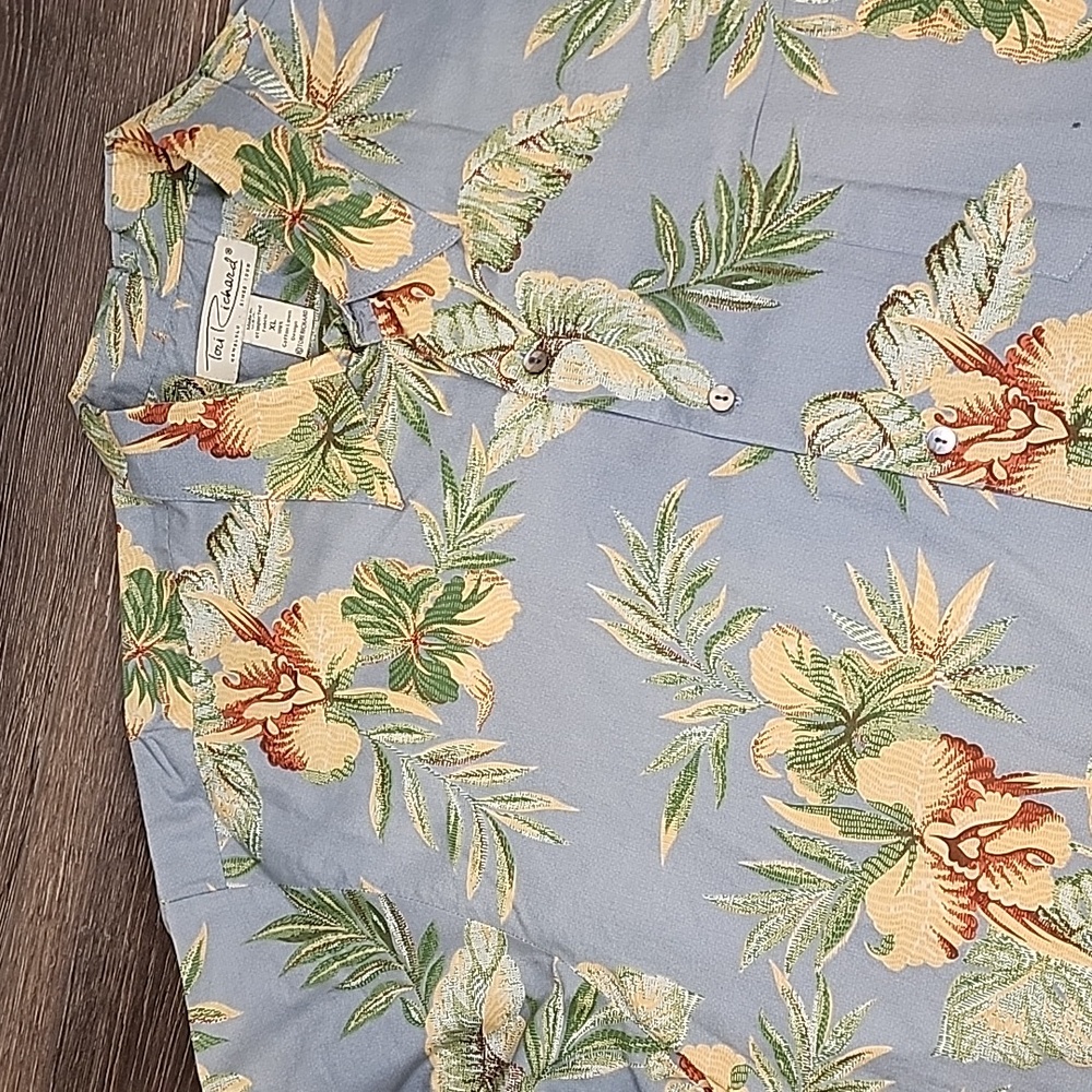 Tori Richard Honolulu Men's XL‎ 100% Cotton Lawn Hawaiian Shirt